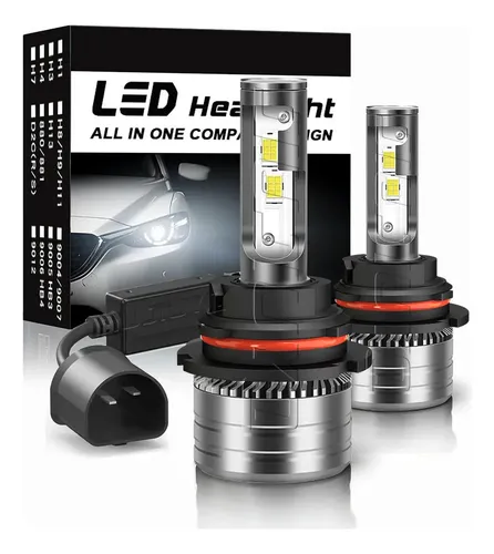 Kit De LED 9007 HB5 Para Ford Ranger 1990-2011 – Blanco 6000K, Alta Y Baja, 50W