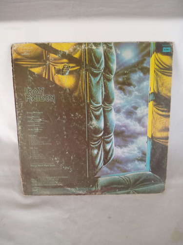 Lp Iron Maiden Piece Of Mind Funda Doble Emi 1983 Heavy M. (Usado)