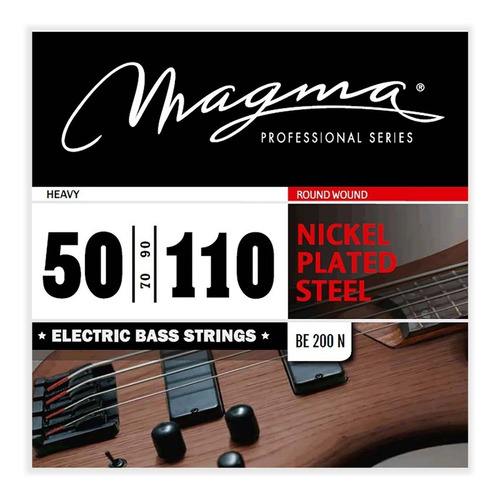 Encordado Bajo Electrico Magma 050 Be200 4 Cuerdas - Plus