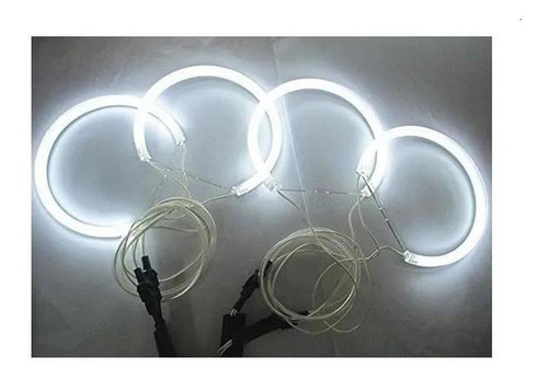 Imagen 3 de 5 de Gfjm Bmw E46 Ccfl Halo Rings Angel Eye Light Faros Kits Par