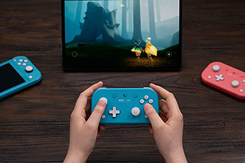 Mini Control Videojuegos 8bitdo Lite 2 Bluetooth -azul