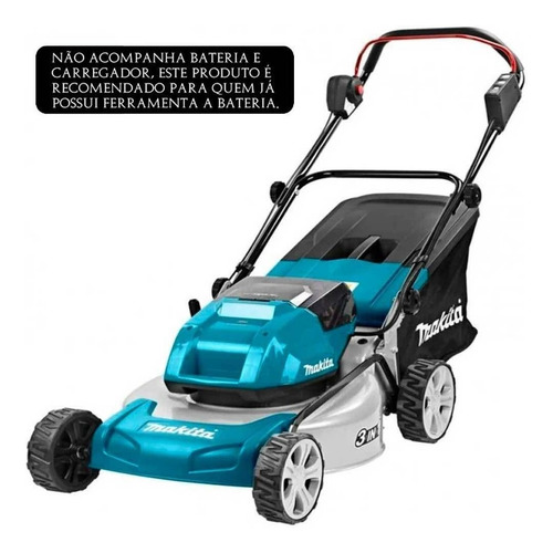 Cortador De Grama A Bateria 36v (18v+ 18v) Dlm460z Makita Nf
