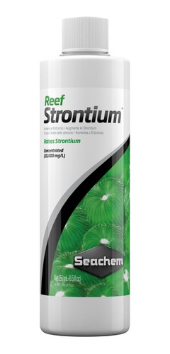 Seachem Reef Strontium 250ml Estrôncio Para Corais C/ Nfe