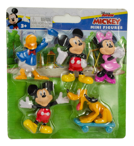 Mickey 5 Pack Mini Figuras Marca Just Play Disney