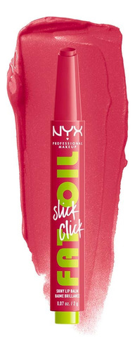 Brillo En Gloss De Labios, Fat Oil Slick Click Nyx Cosmetics Acabado Brillante Color Double Tap