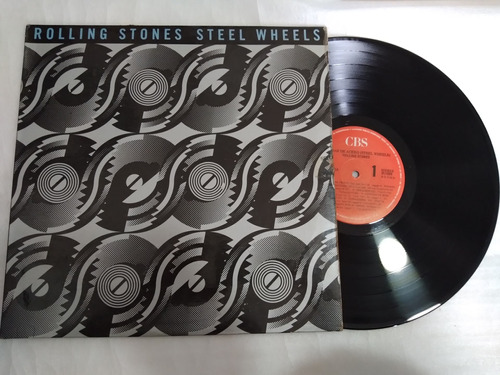 The Rolling Stones Steel Wheels Lp Vinilo 1989 Excelente Est