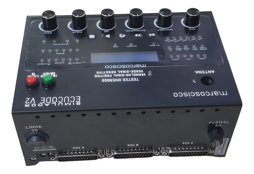 Simulador De Central Gasolina Flex/ Diesel Leve / Ecucode V2