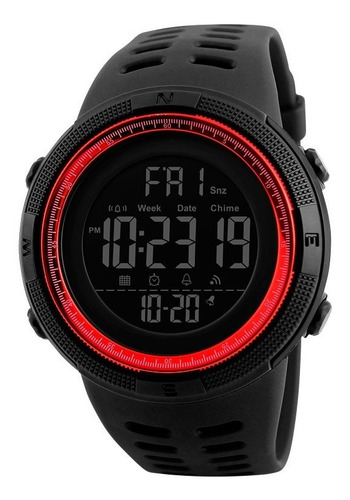 Imagen 1 de 6 de Reloj Hombre Skmei 1251 Crono Alarma Timer Sumergible Molts