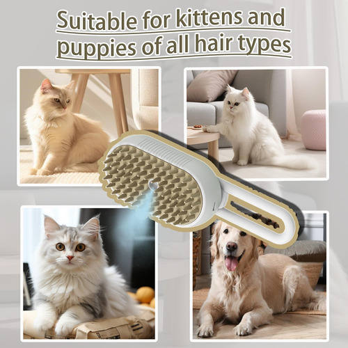 Cepillo De Vapor Para Mascotas Marca Sin Nombre Modelo 3 En Color