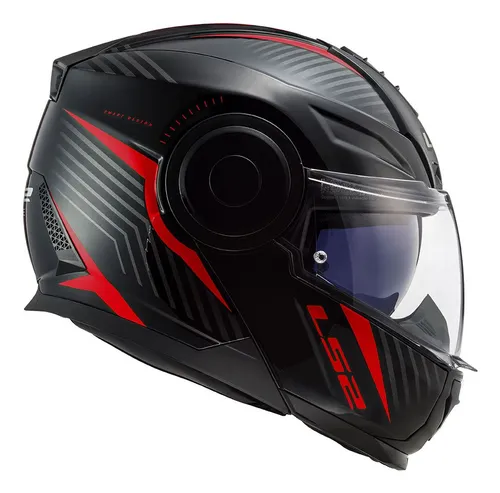 comprar Capacete Motoqueiro Robocop Ls2 Ff902 Scope Skid Fosco