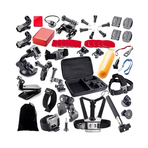 Kit Maleta Gopro 51 Accesorios Camara Deportes Envio Gratis