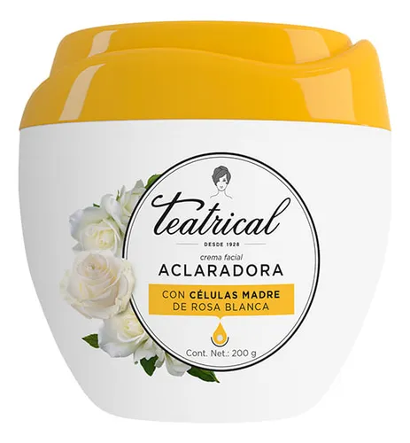 comprar Crema Facial Teatrical Aclaradora X 200 G