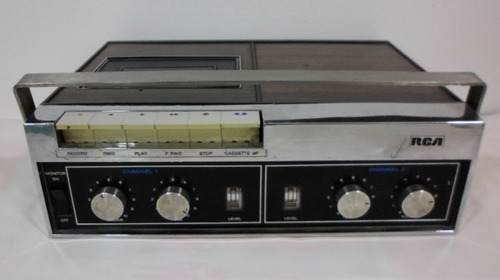 Grabadora Cassette Rca Vintage 1960 Grabador2 Canal Funciona