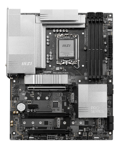 Placa base Msi Pro Z890-p Wifi 7 LGA 1851 4xdd5, color negro