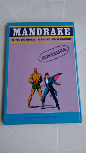 Mandrake Nº 27 Editora Saber 1974