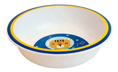 Imagem 4 de 9 de Tigela Redonda Bowl Infantil Atóxica Estampada Clingo
