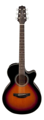 Guitarra Electroacústica Takamine GF15CE para diestros sunburst ovangkol brillante