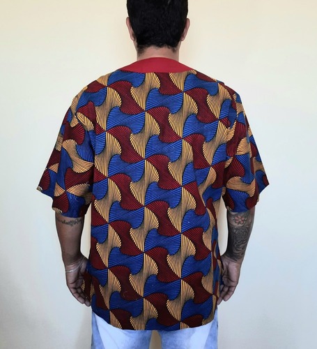 Imagem 4 de 4 de Blusa Bata Masculina Tecido Jamil