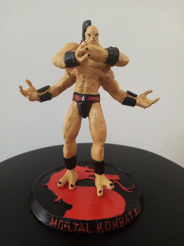 Figura Mortal Kombat Goro 18 Cm Aprox Plastico Y Resina