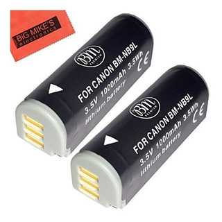 ELPH 520 HS and Charger for Canon NB-9L and Canon PowerShot N ELPH 530 HS SD4500 is Wasabi Power Battery 2-Pack N2 ELPH 510 HS 