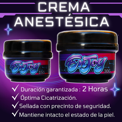 Crema Anestésica Para Tatuajes X15 G
