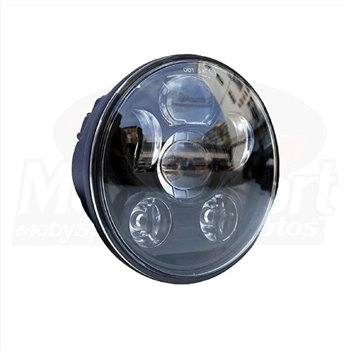 Farol Preto 7 Polegadas Led Rick Wm-j048a Com Nota 024681