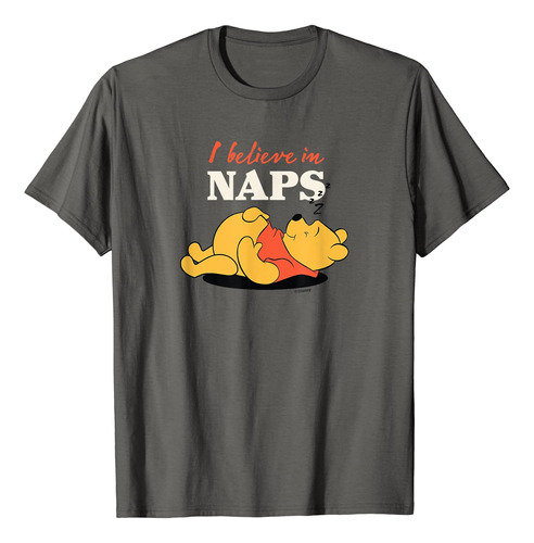 Winnie The Pooh - Camiseta Con Texto En Inglés I Believe In