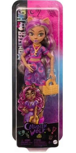 Monster High Boneca Clawdeen - Mattel