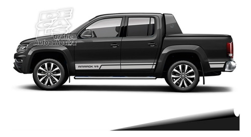 Calco Amarok V6 Lateral Zocalo Juego