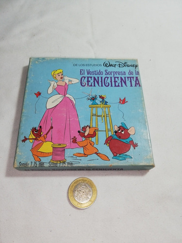 Antigua Carrete Super 8 La Cenicienta 