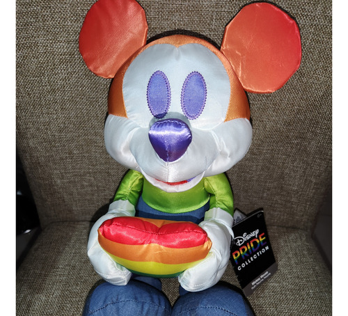 Peluche Disney Store Mickey & Minnie Mouse Pride Orgullo