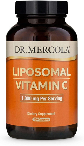 Dr Mercola Vitamina C Liposomal 1000mg X 180 Softgels Sabor No