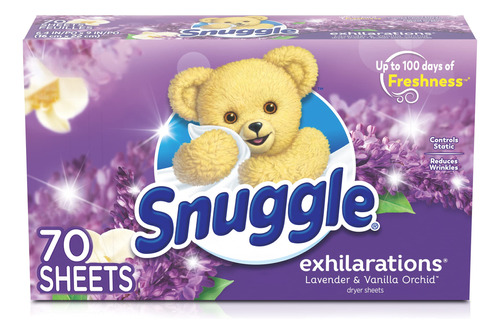 Snuggle Exhilarations - Hojas De Secadora Suavizante De Tela