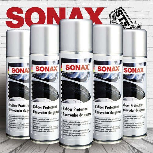 Sonax® | Rubber Protectant | Renovador De Gomas | 300ml