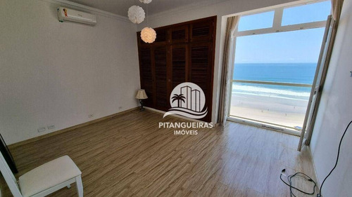 Imagem 7 de 24 de Maravilhosa Apartamento Frente Total A Praia De Pitangueiras, 4 Dormitórios. 2 Vaga De Garagem. - Ap6071
