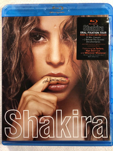 Shakira Oral Fixation Tour Blu Ray + Cd