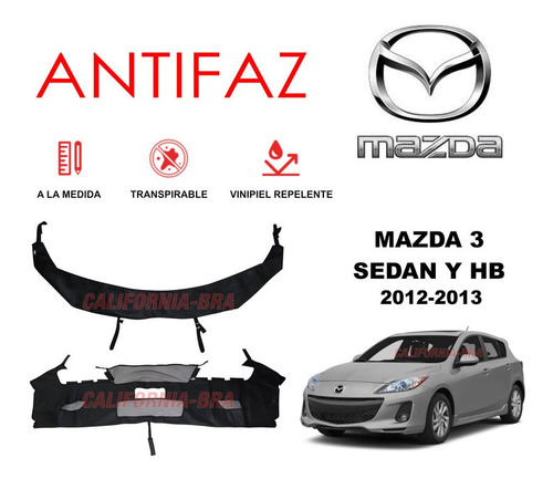 Antifaz Protector Premium Mazda 3 2012 2013 Hatchback