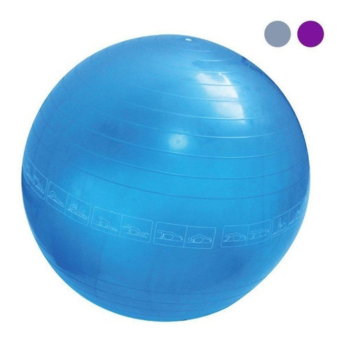 Balón Gimnasia Fitball 100 Kg Ejercicios 75 Cm Sport Fitness