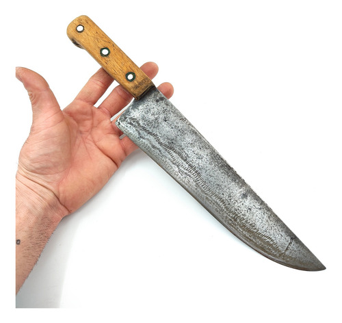 Cuchilla Campera Antigua Cabo Madera (mod1) - Cuchilleria (Usado)