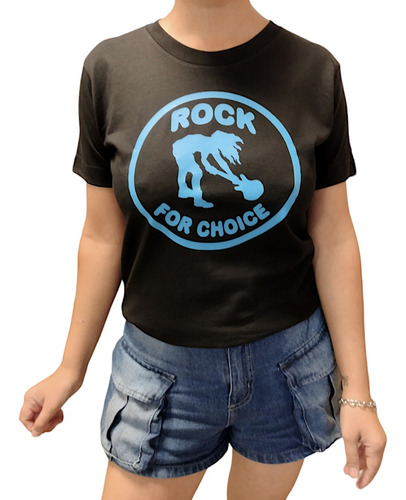 Remera Rock For Choice (mujer-hombre) Vitalogyremeras