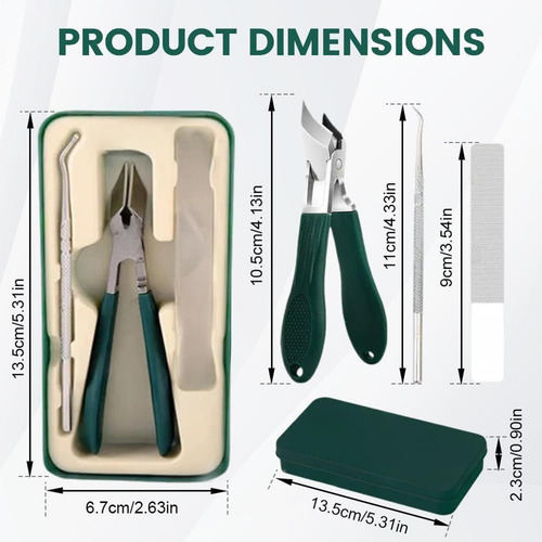 Clippers De Uñas De Los Pies Nail Clipper Set Apertura De La