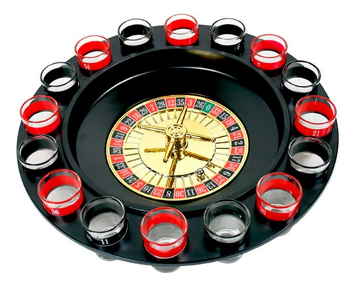 Juego Ruleta Chupistica Con 16 Vasos - Ps