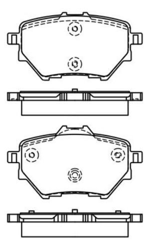 Pastilha De Freio Traseira Peugeot 3008 Suv Hybrid4 2019 