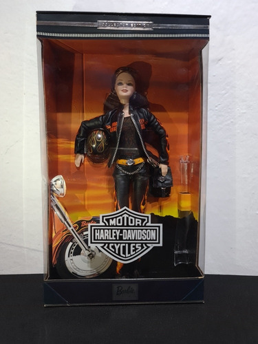 Barbie Harley-davidson 2001 Difícil De Conseguir  Mattel 