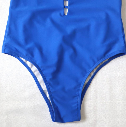 Traje De Baño Azul Rey Completo Express