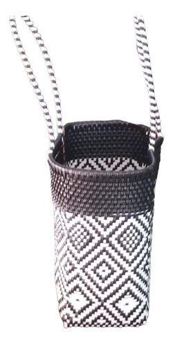 Bolsa Blanca Con Negro