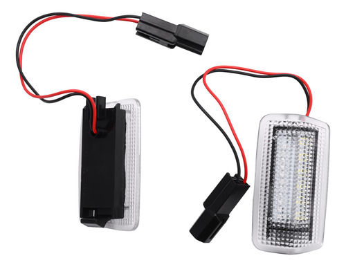 Luz Led Roja Blanca De Cortesía Para Puerta De Coche Para Wi