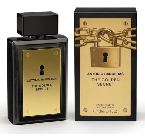 Perfume Hombre The Golden Secret Antonio Banderas Edt 100ml