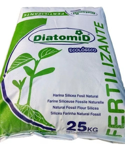 Tierra De Diatomeas Fertilizante En Polvo Diatomid 250gr