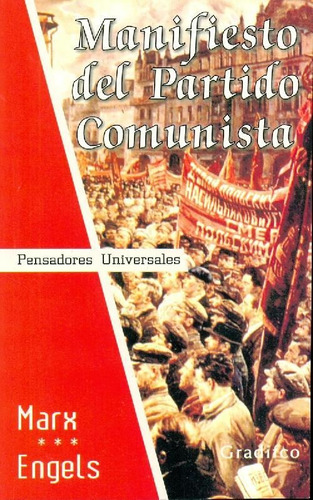 Libro Manifiesto Del Partido Comunista De Friedrich Engels K